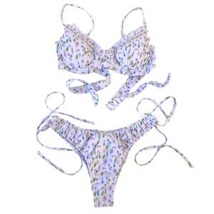 Strawberry Milk Mob Plum Bum bikini